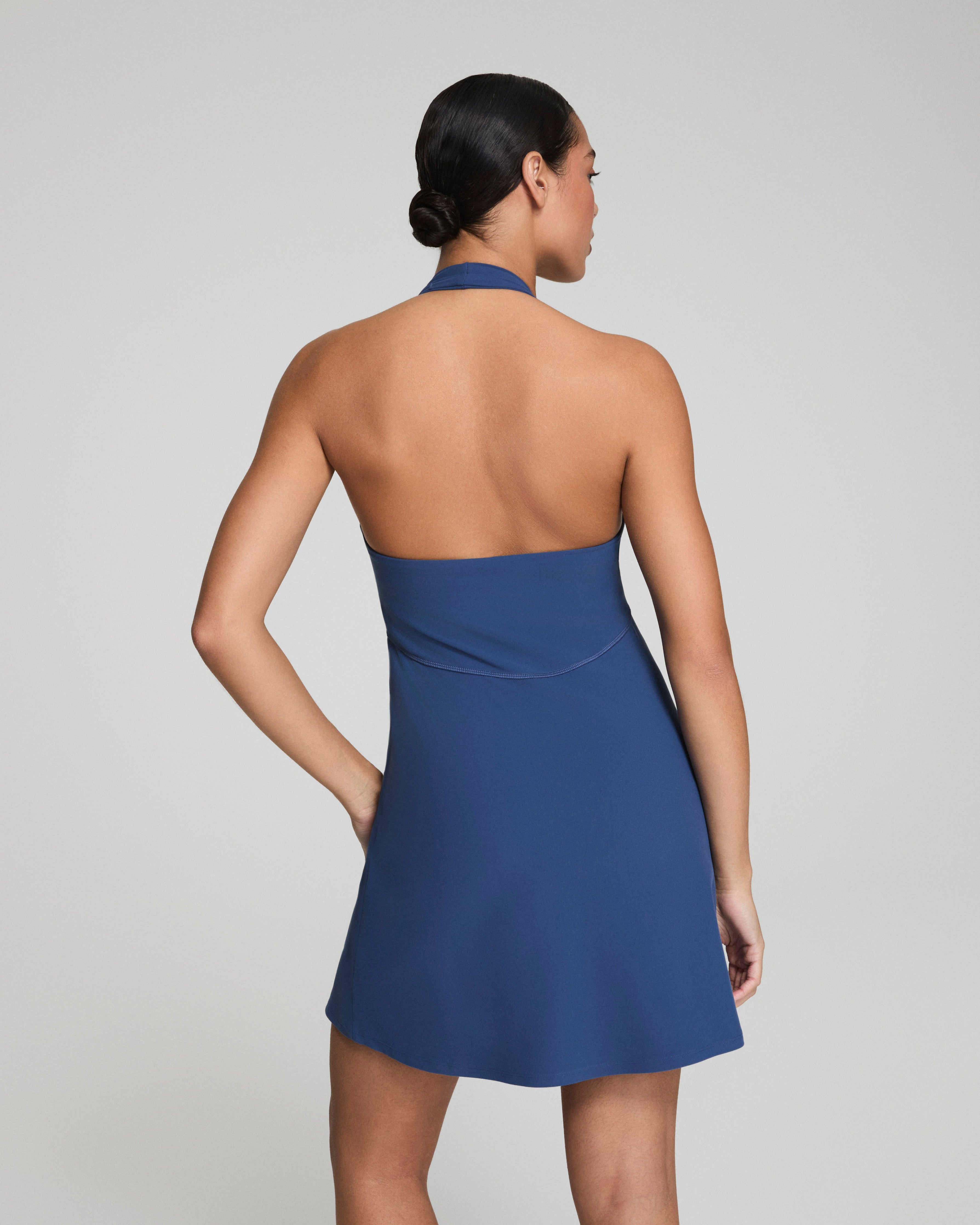SPANXsmooth™ OnForm Halter Dress | Faded Indigo