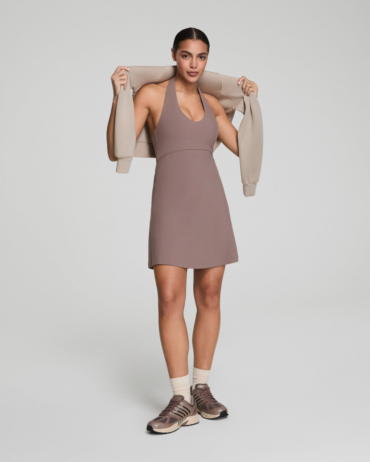 SPANXsmooth™ OnForm Halter Dress | Smoke