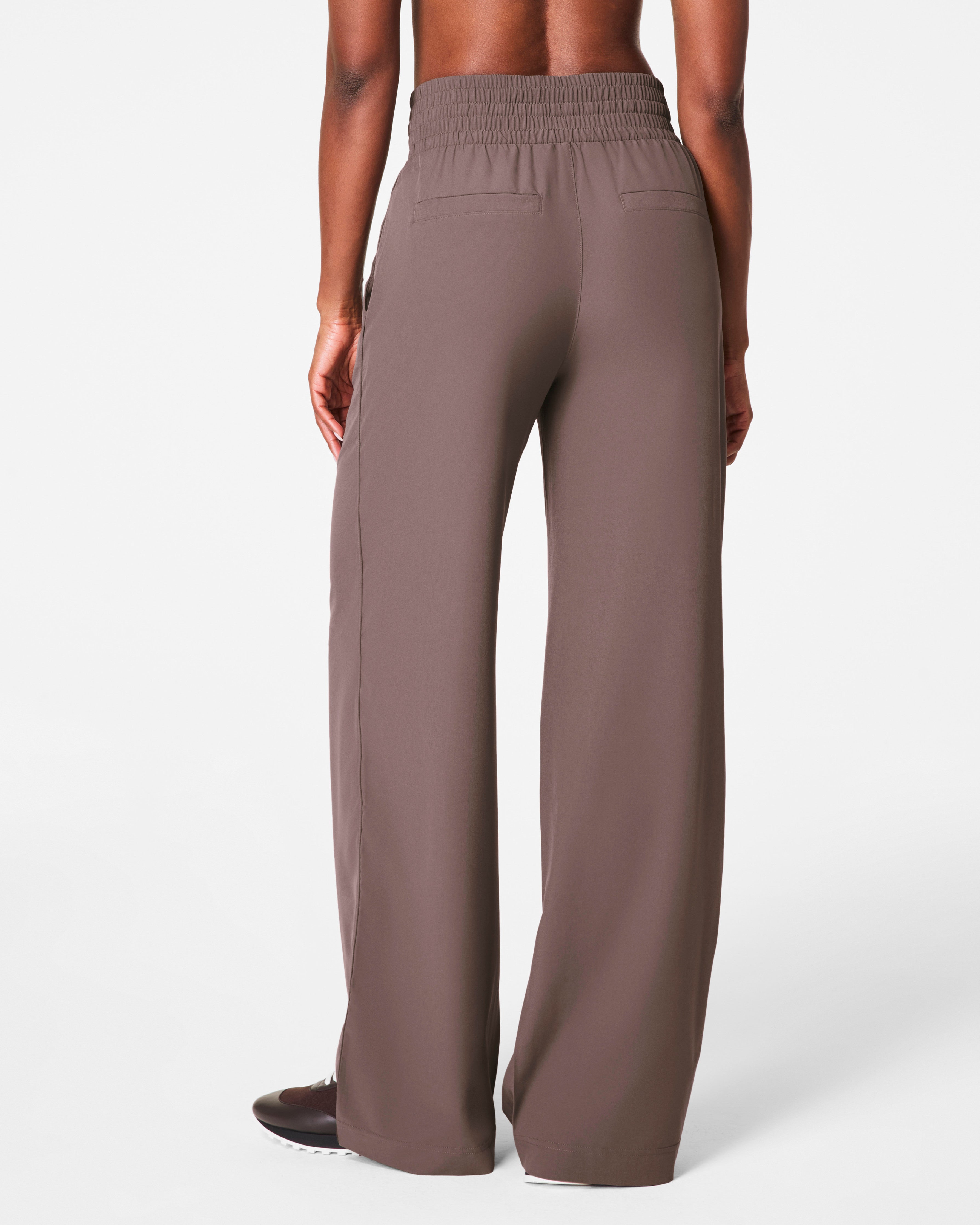 SPANXsmooth™ On the Move Wide Leg Pant | Smoke