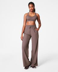 SPANXsmooth™ On the Move Wide Leg Pant | Smoke