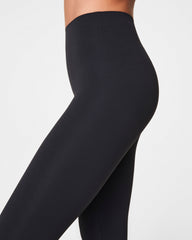 SPANXshape™ CoreLuxe 7/8 Leggings with Full-Tummy Compression | Very Black