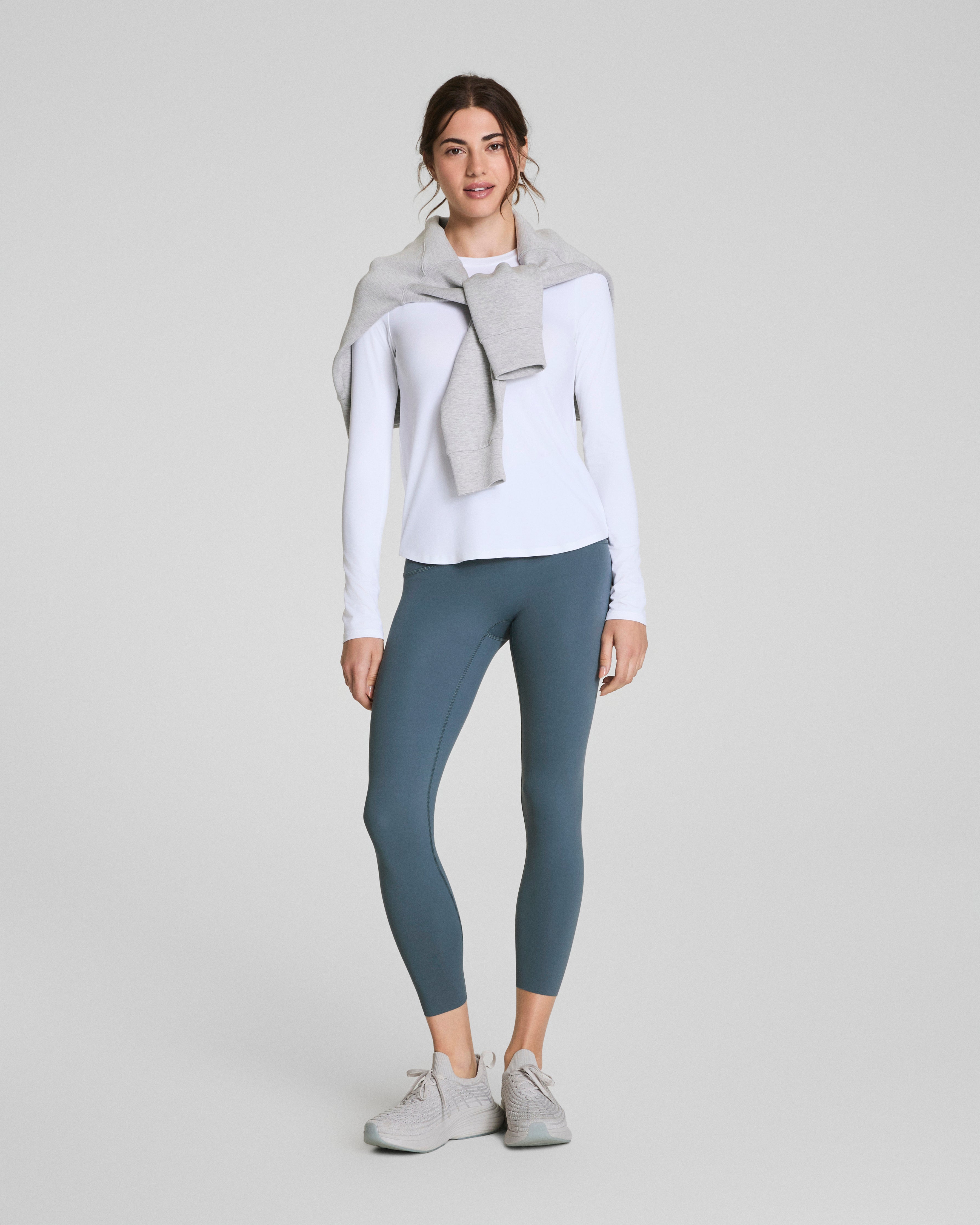 SPANX® Activate Long Sleeve Top | Vivid White