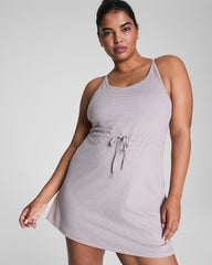 SPANXsupersmooth™ SoftStretch V-Neck Tank Dress | Coastal Fog / Light Coastal Fog