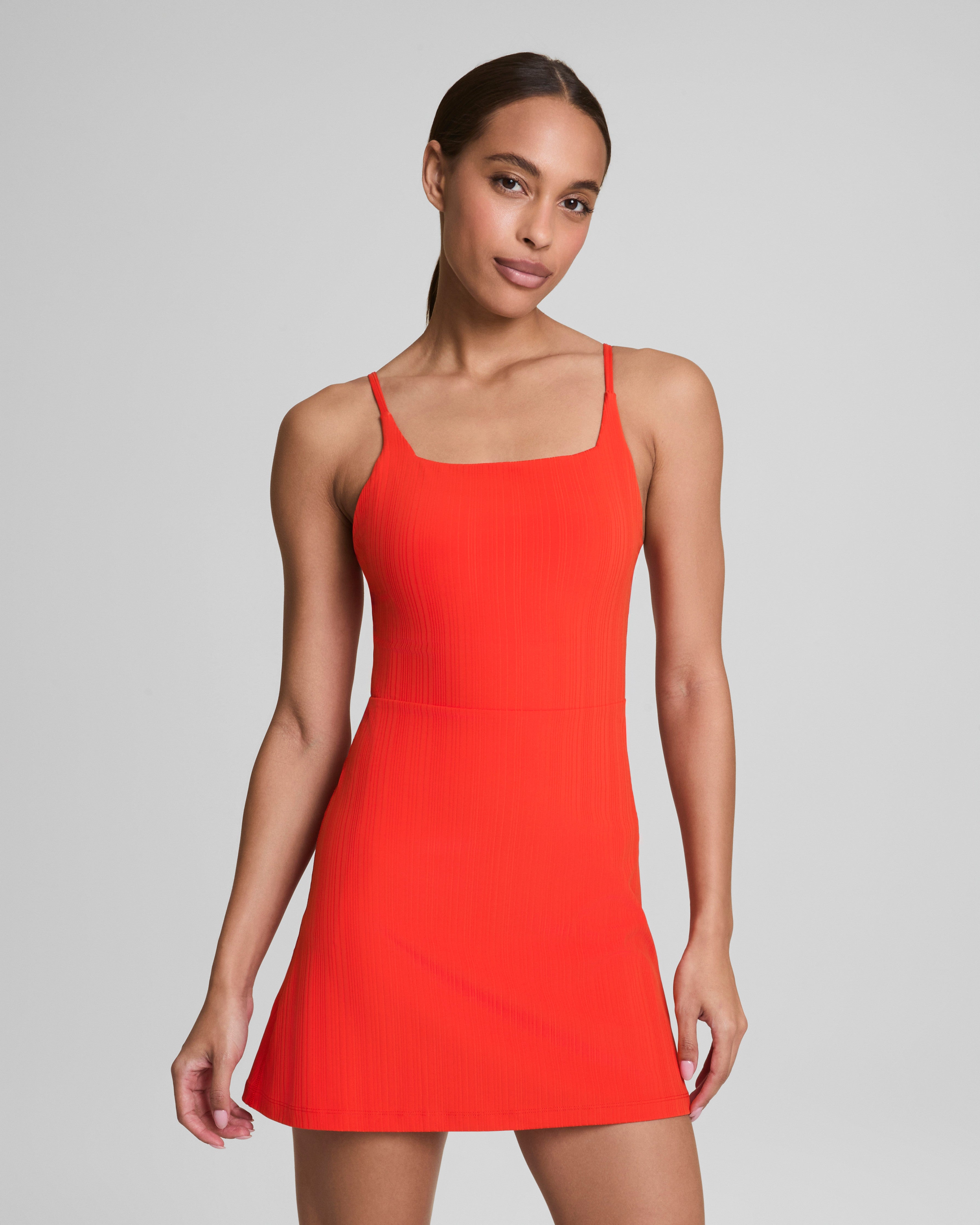 SPANXshape™ Get Moving Rib Tank Dress | Poppy