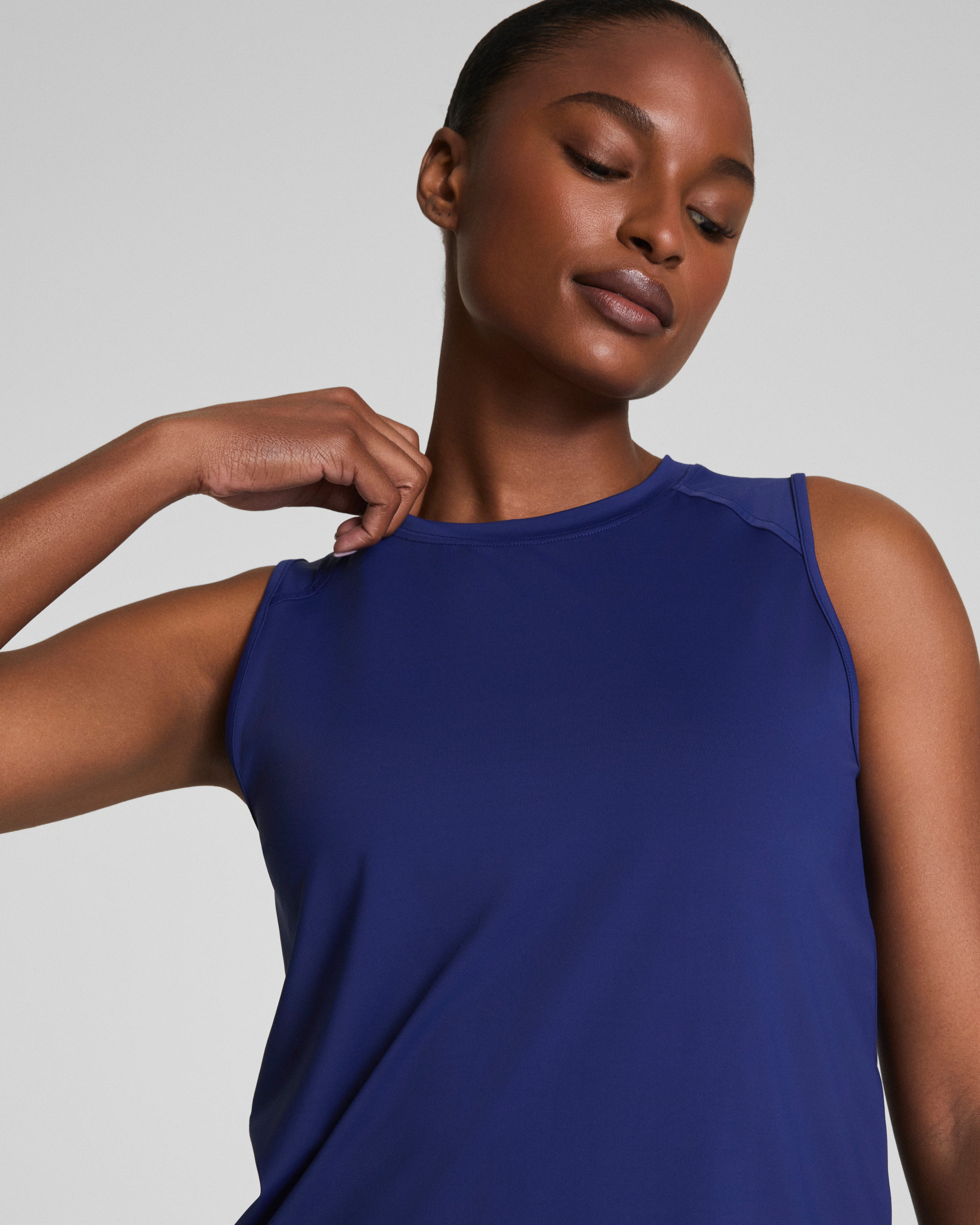 SPANX® Activate High Neck Tank | Midnight Iris