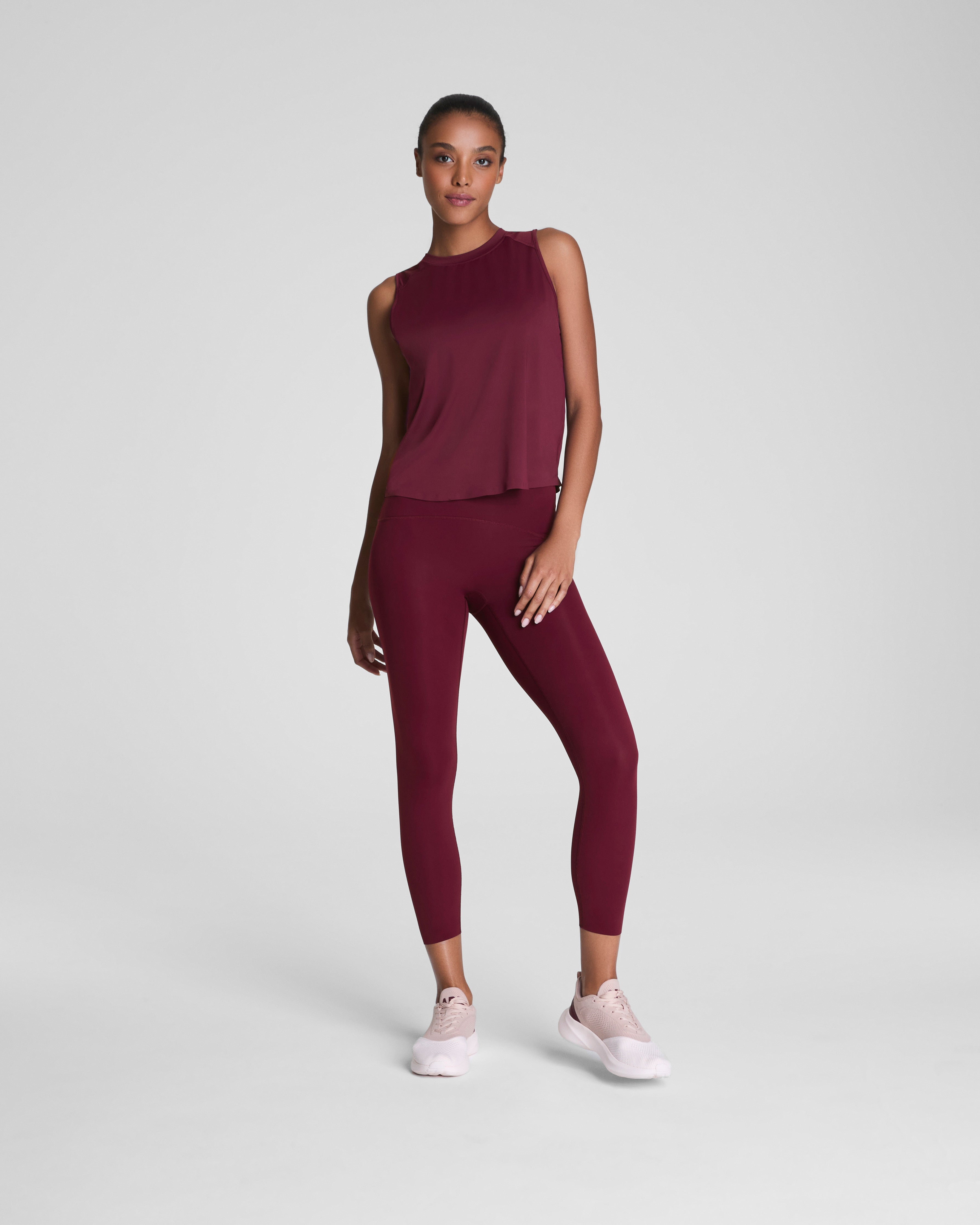 SPANX® Activate High Neck Tank | Plum Berry