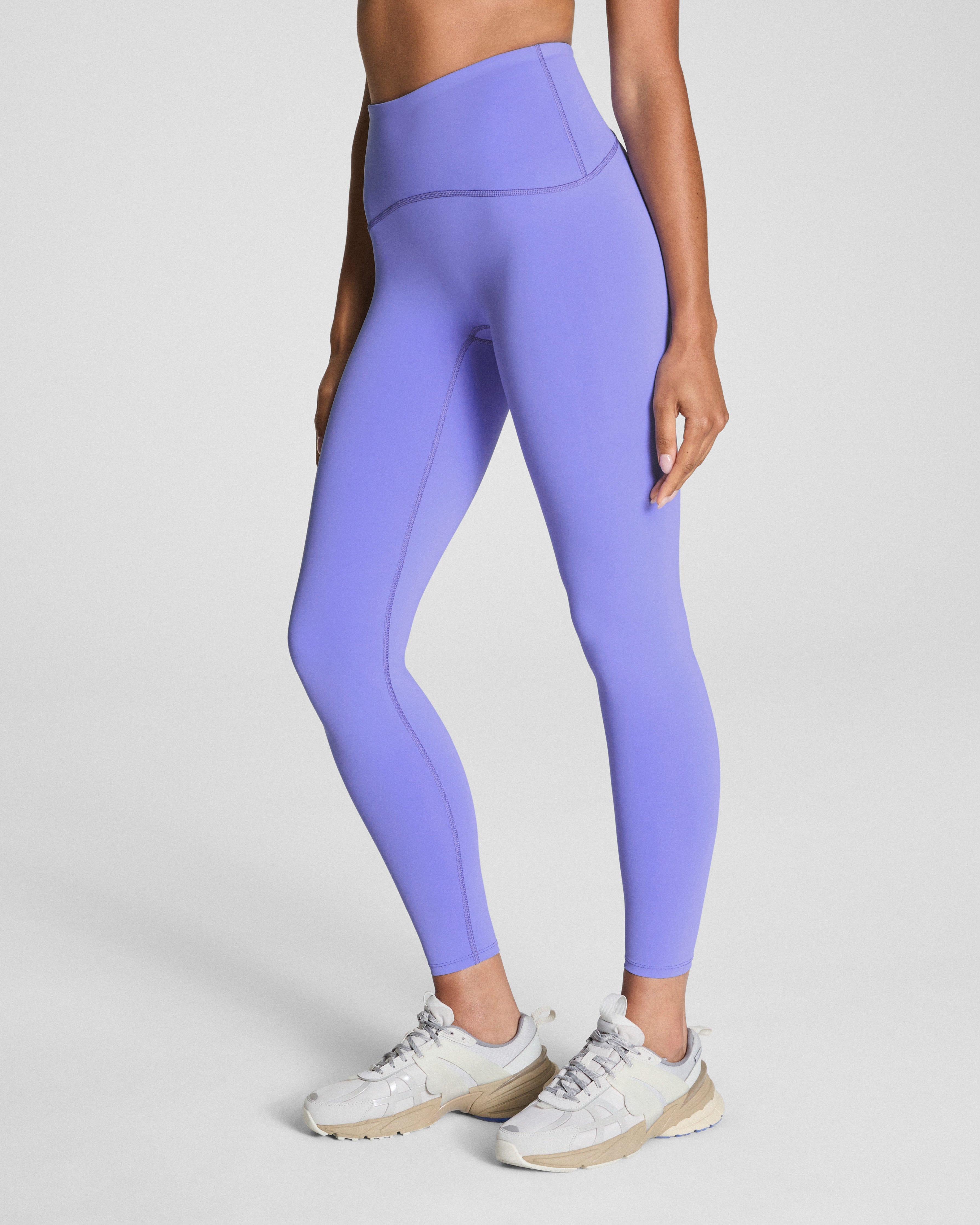SPANXshape™ Booty Boost® Full-Length Leggings with SecretSweat Tech | Light Amethyst