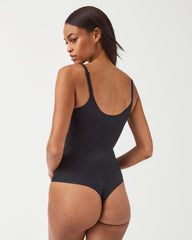 SPANXshape™ Invisible Cami Thong Bodysuit | Very Black