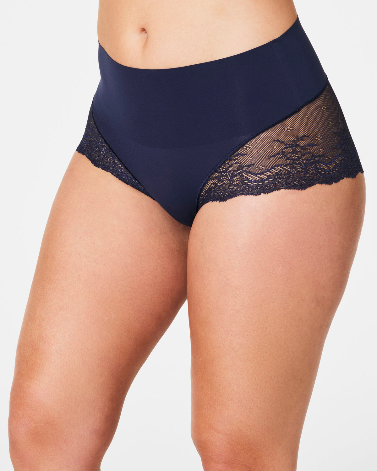SPANXsupersmooth™ Undie-tectable® Lace Hi-Hipster | Timeless Navy