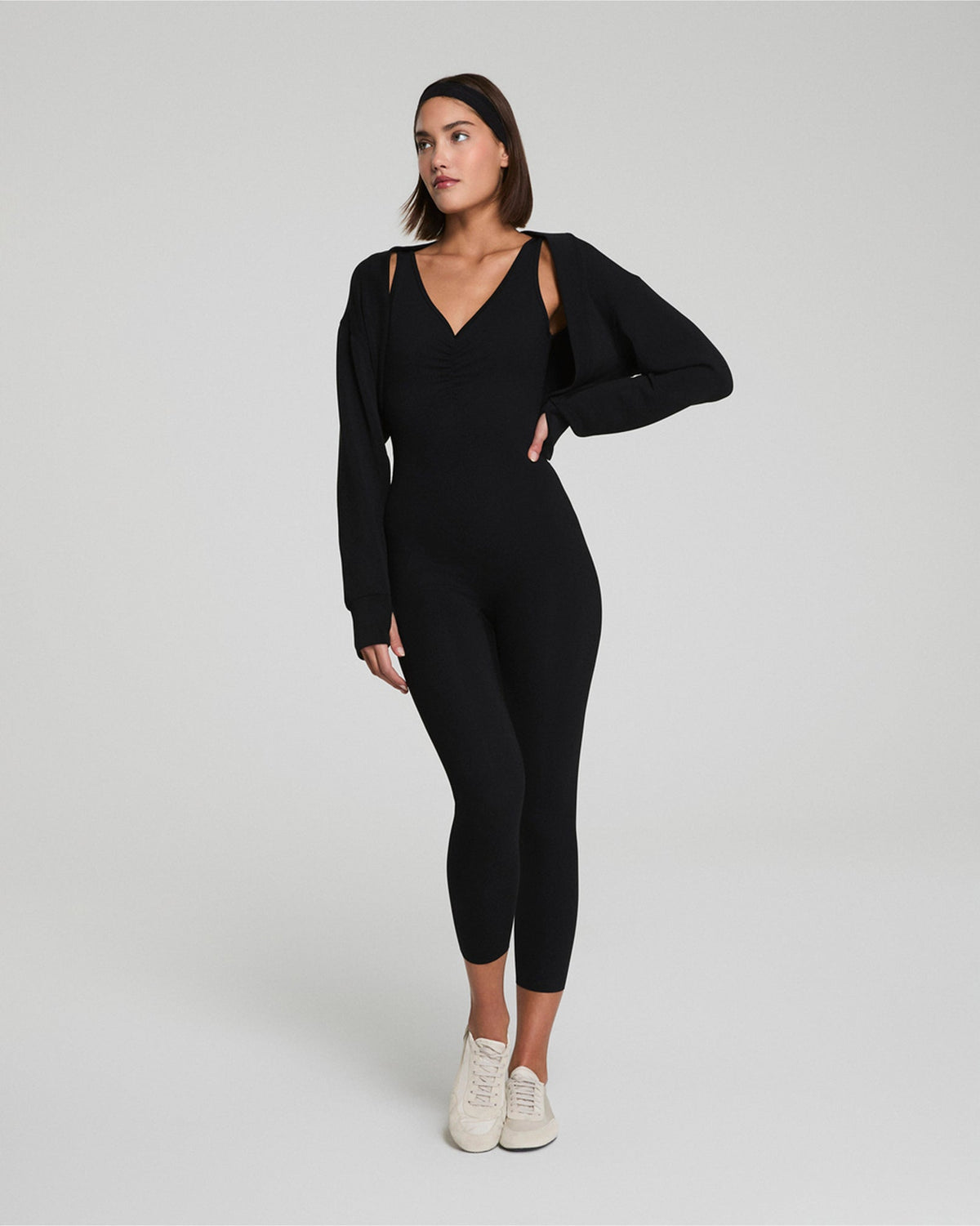 SPANXshape™ Booty Boost® Jumpsuit | Very Black