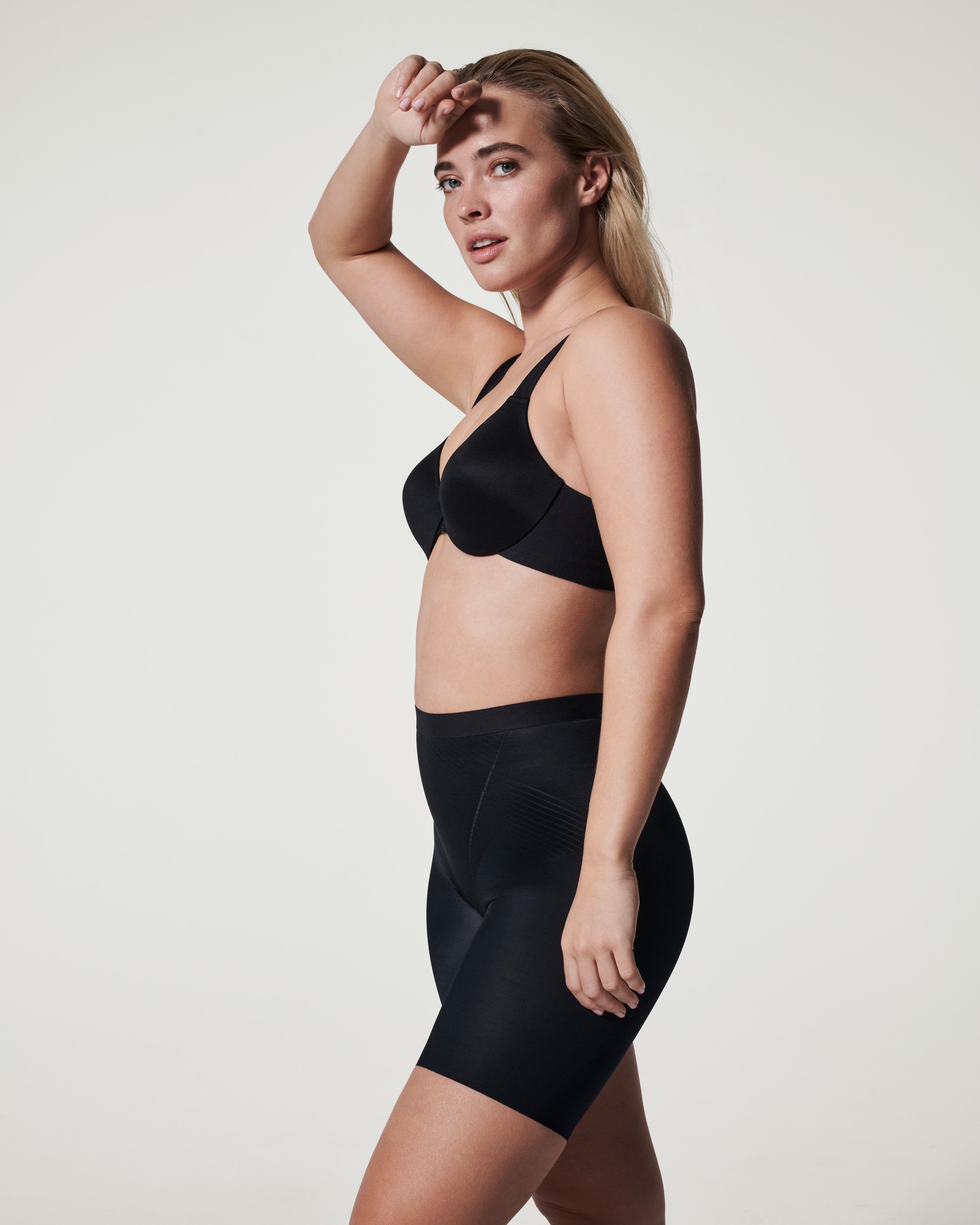 SPANXshape™ Invisible Mid-Thigh Short | Very Black