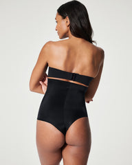 SPANXshape™ Suit Your Fancy High-Waisted Thong | Very Black